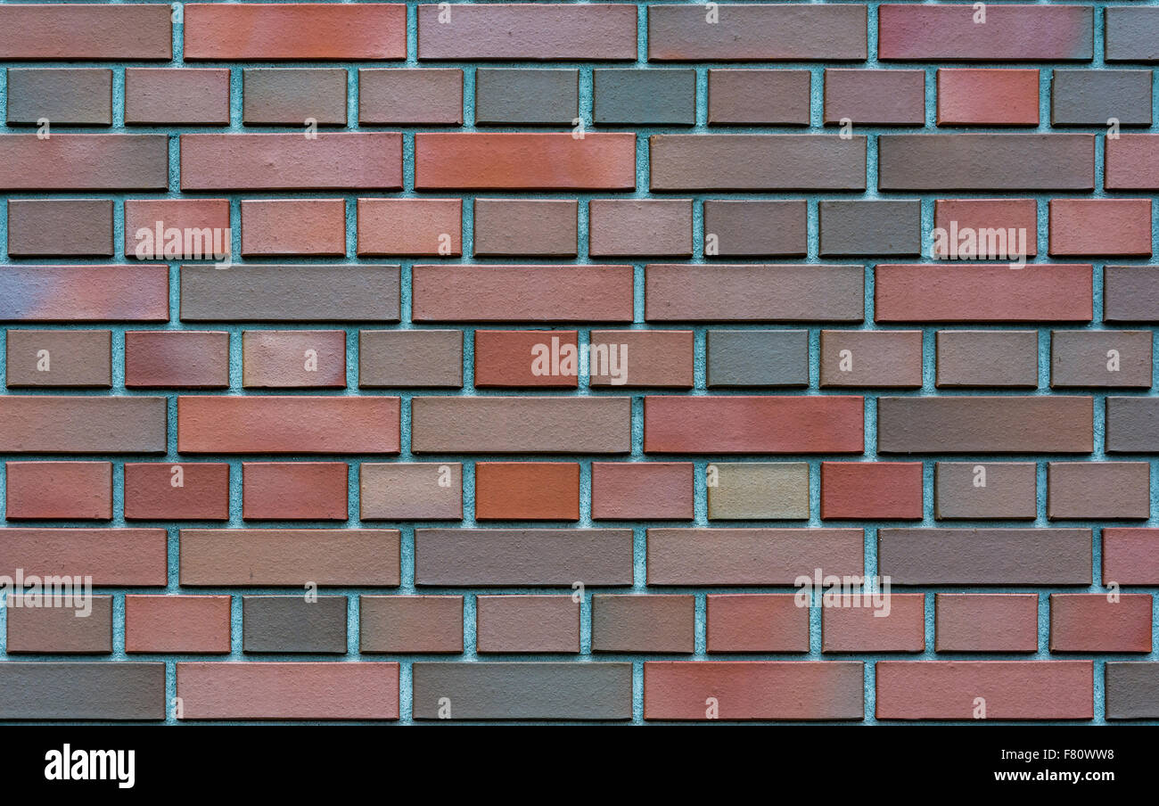 Il clinker Sfondo mattone, sfondo, texture, pattern Foto Stock