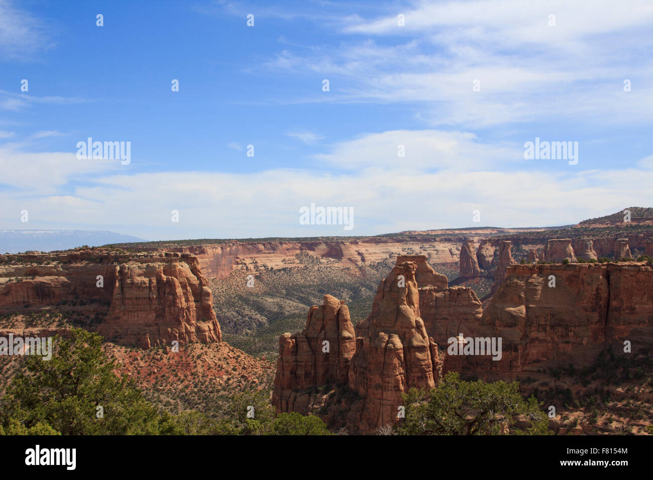 Monumento Nazionale, Grand Junction, CO Foto Stock