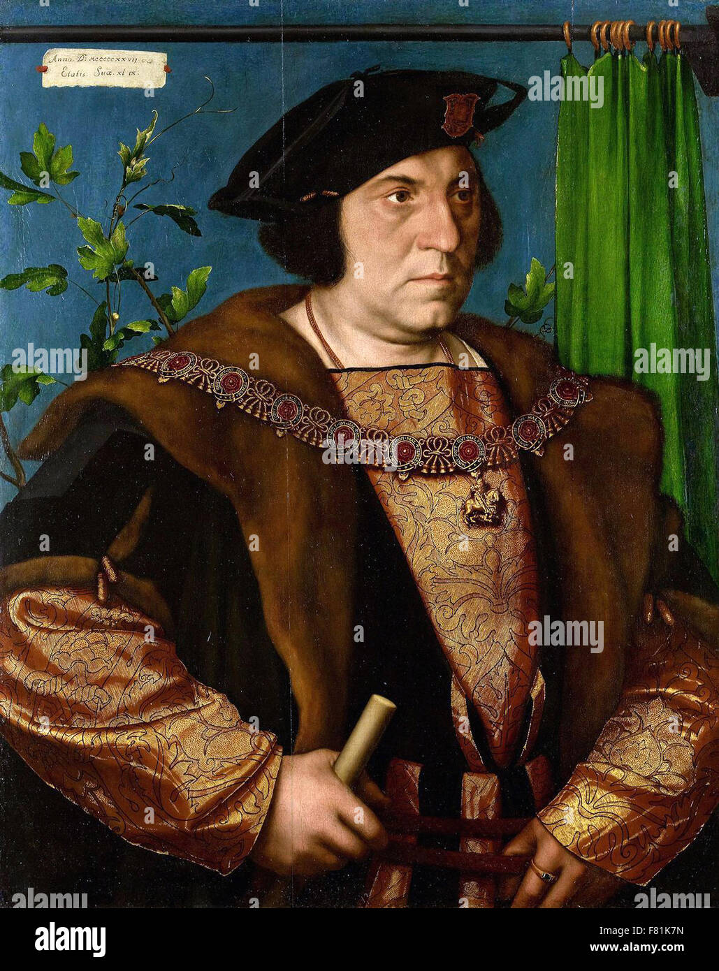Hans Holbein il Giovane - Sir Henry Guildford Foto Stock