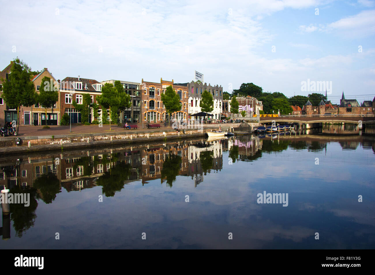 Amersfoort gatehouse riflessione Foto Stock