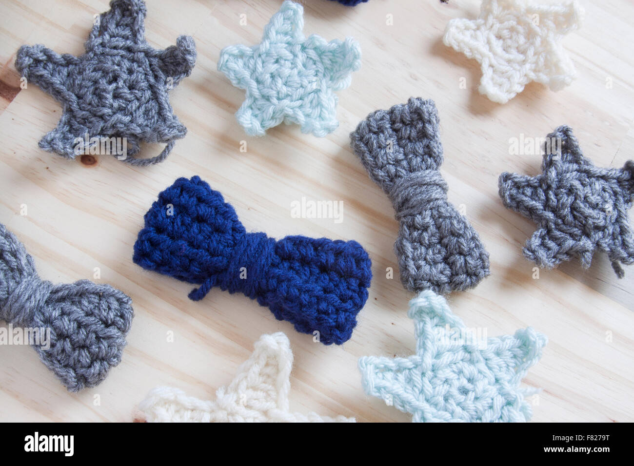 Crochet filato Foto Stock