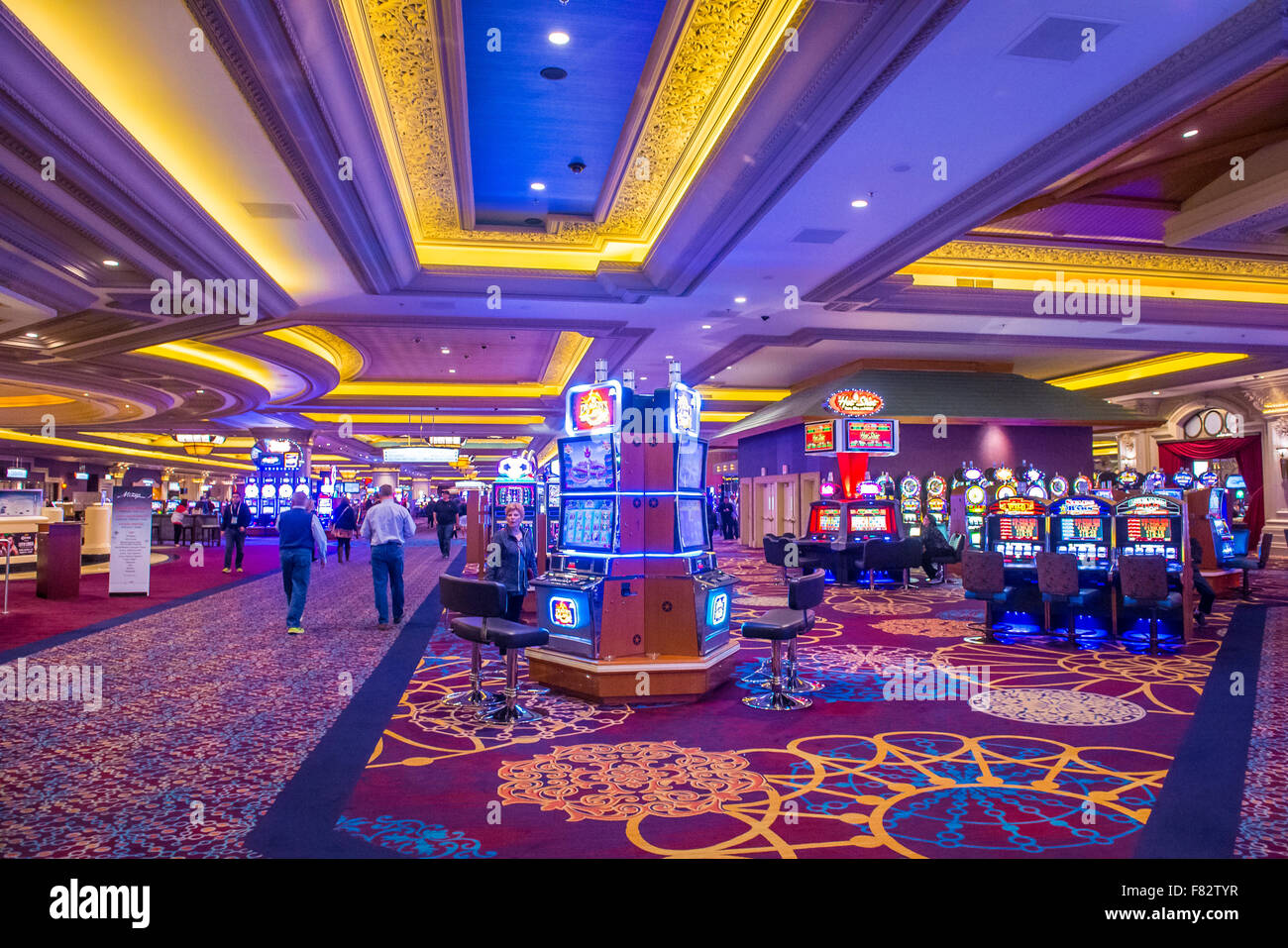 L'interno di Mandalay Bay Resort di Las Vegas Foto Stock