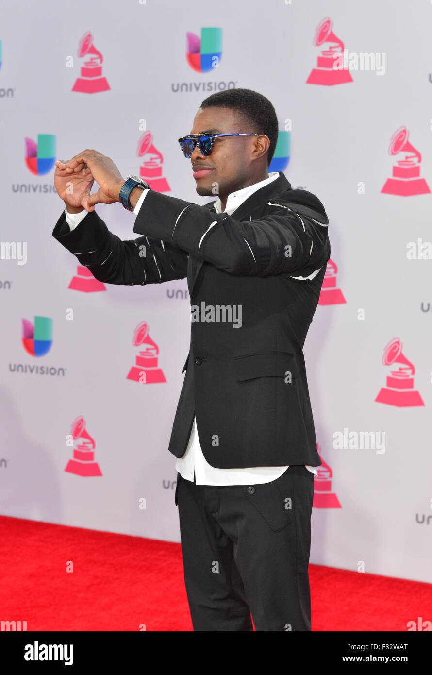 Il cantante OMI assiste la 16th Annual Latin Grammy Awards di Las Vegas Foto Stock