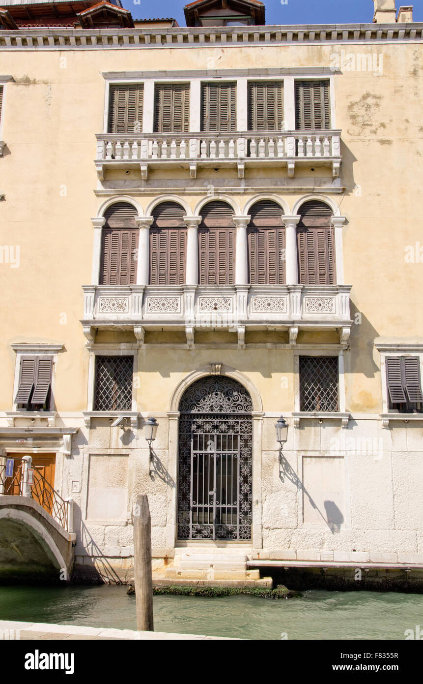 Palazzo Campo San Vio Venezia Foto Stock