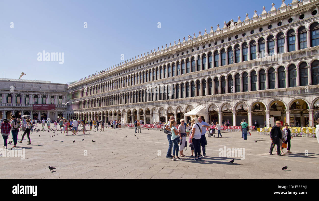 Piazza San Marco Venezia Foto Stock