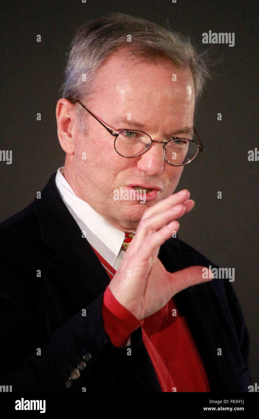 Eric Smith (Google, Alphabet Manager) - Vorstellung der Kooperation zwischen den Berliner Philharmonikern und dem Cultura di Google Foto Stock