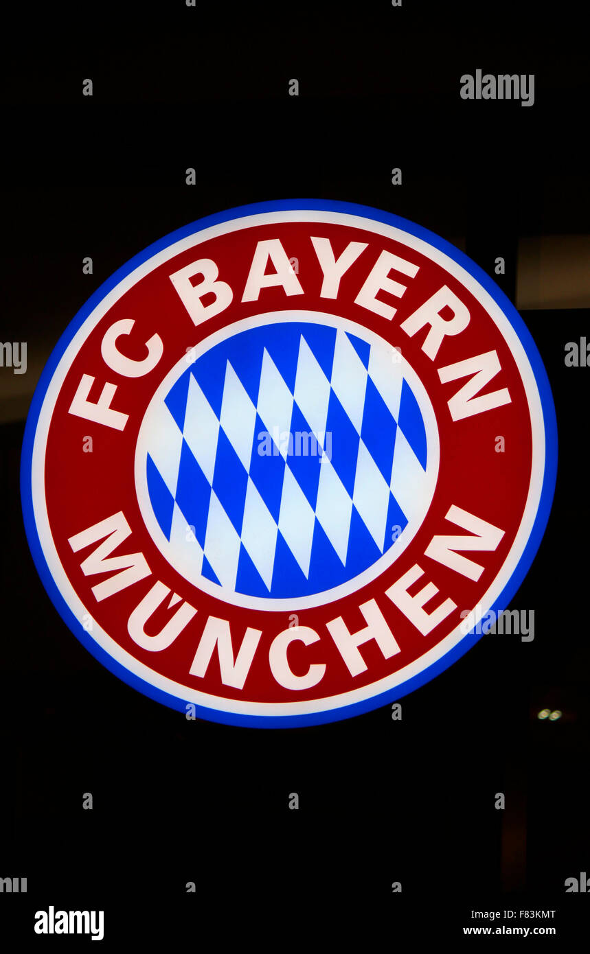 Markennamen: 'FC Bayern Muenchen', Berlino. Foto Stock