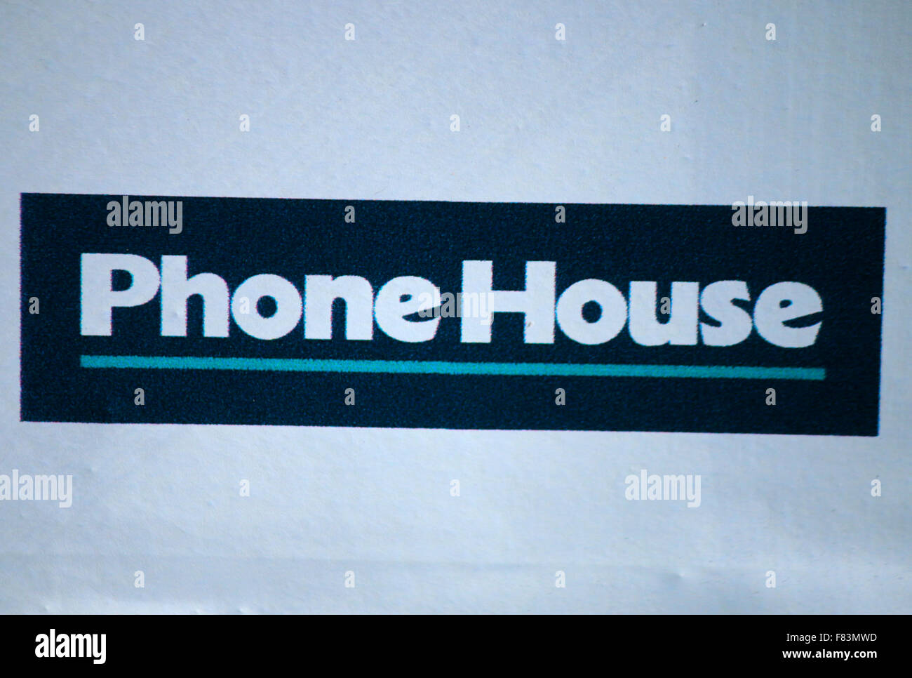 Markennamen: "Telefono casa", Berlino. Foto Stock