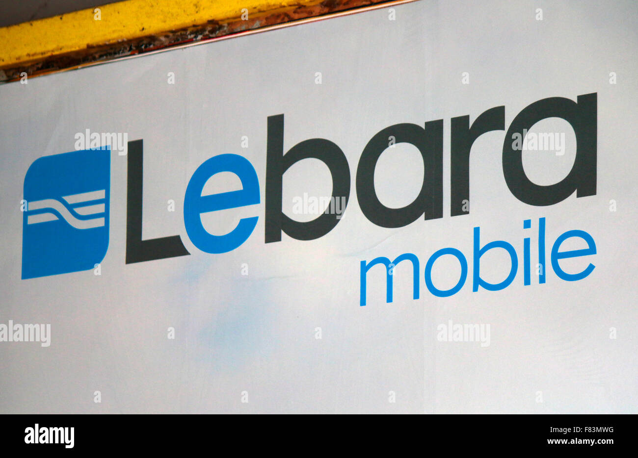 Markennamen: 'Lebara Mobile', Berlino. Foto Stock