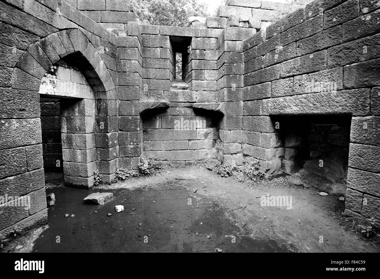 Acqua nella camera di ricezione Foto Stock