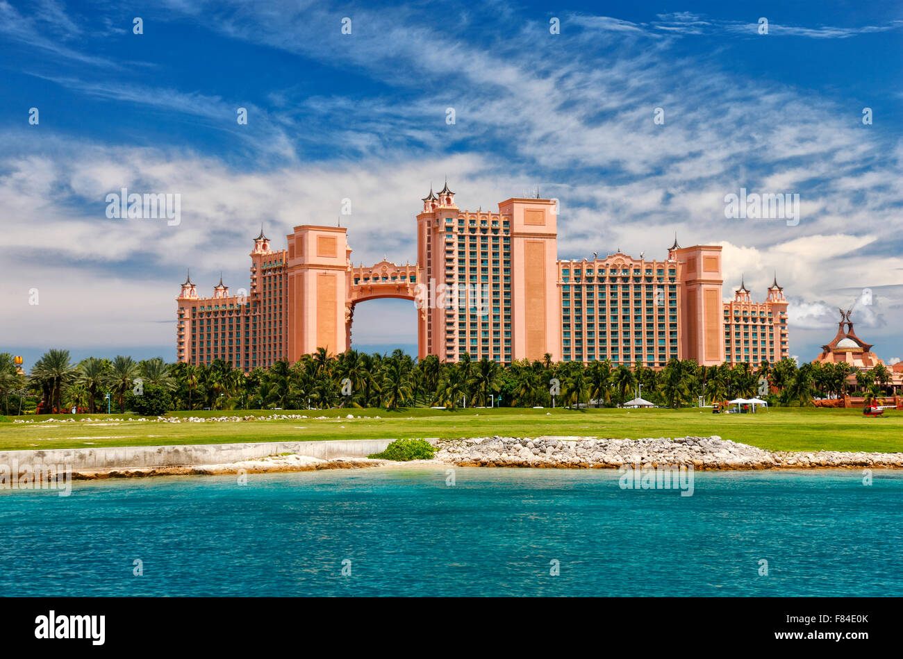Nassau, hotel Atlantis Paradise Island Foto Stock