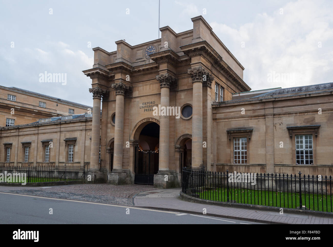 La Oxford University Press edificio, Oxford, Regno Unito Foto Stock