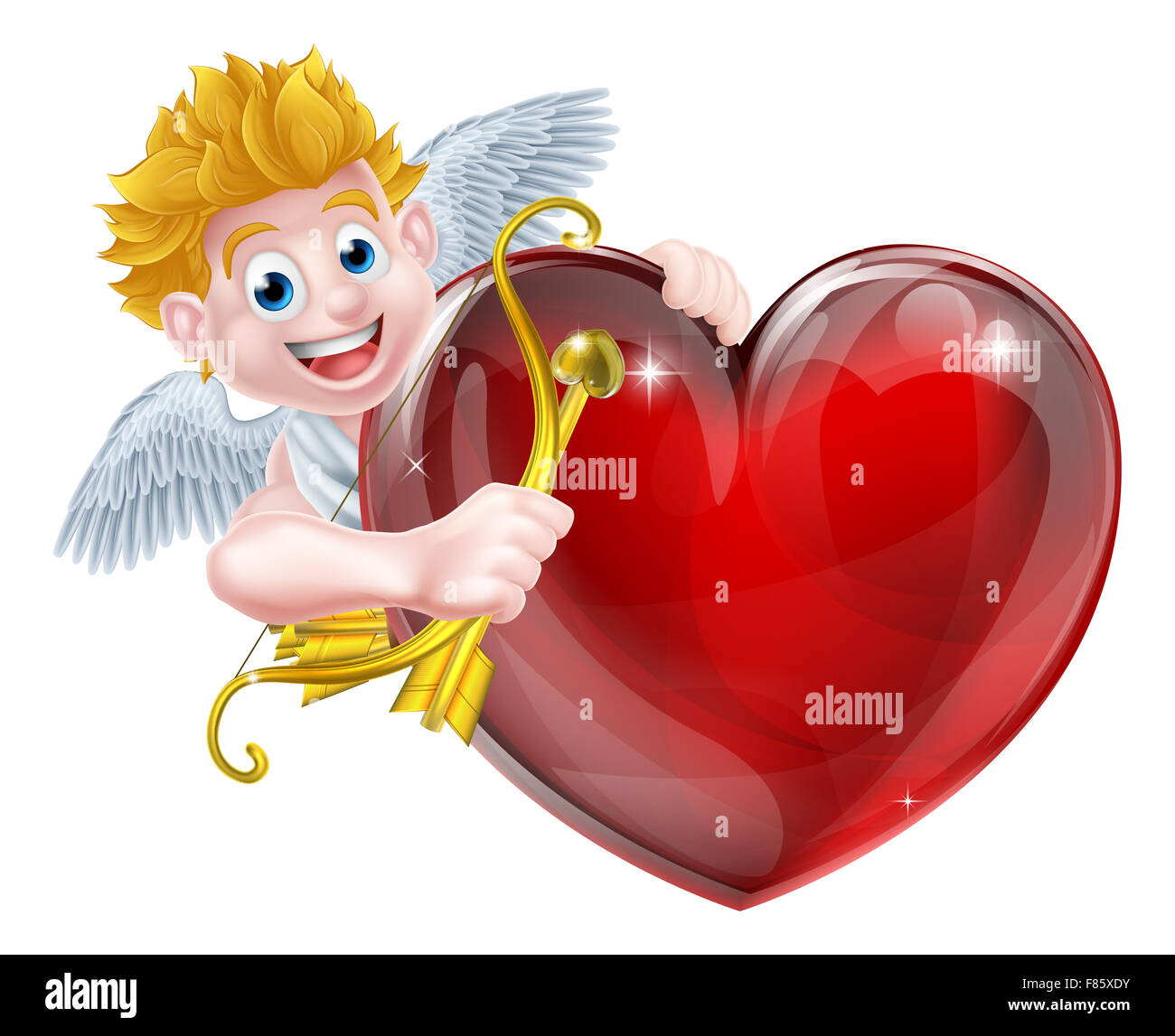 San valentino. uomo bello e romantico che tiene grande ritaglio di cuore  rosso san valentino