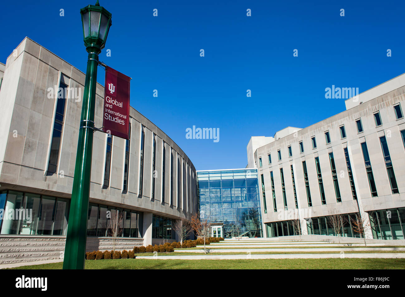 Scuola di Global e studi internazionali all'Università dell'Indiana a Bloomington, Indiana Foto Stock