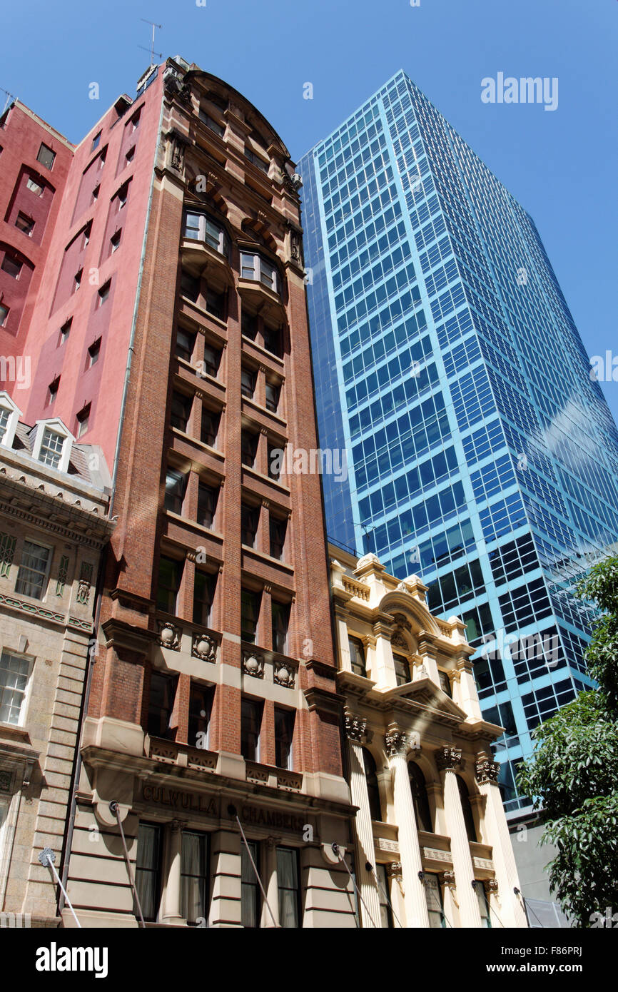 Il Distretto Centrale degli Affari IO HO Sydney Australia Foto Stock