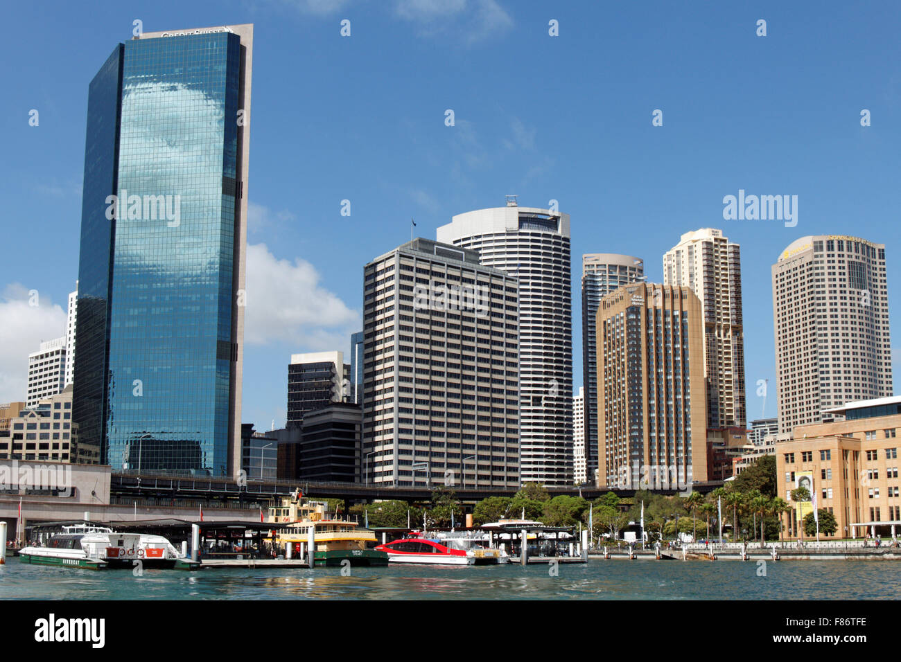 Il Circular Quay IO HO Sydney Australia Foto Stock