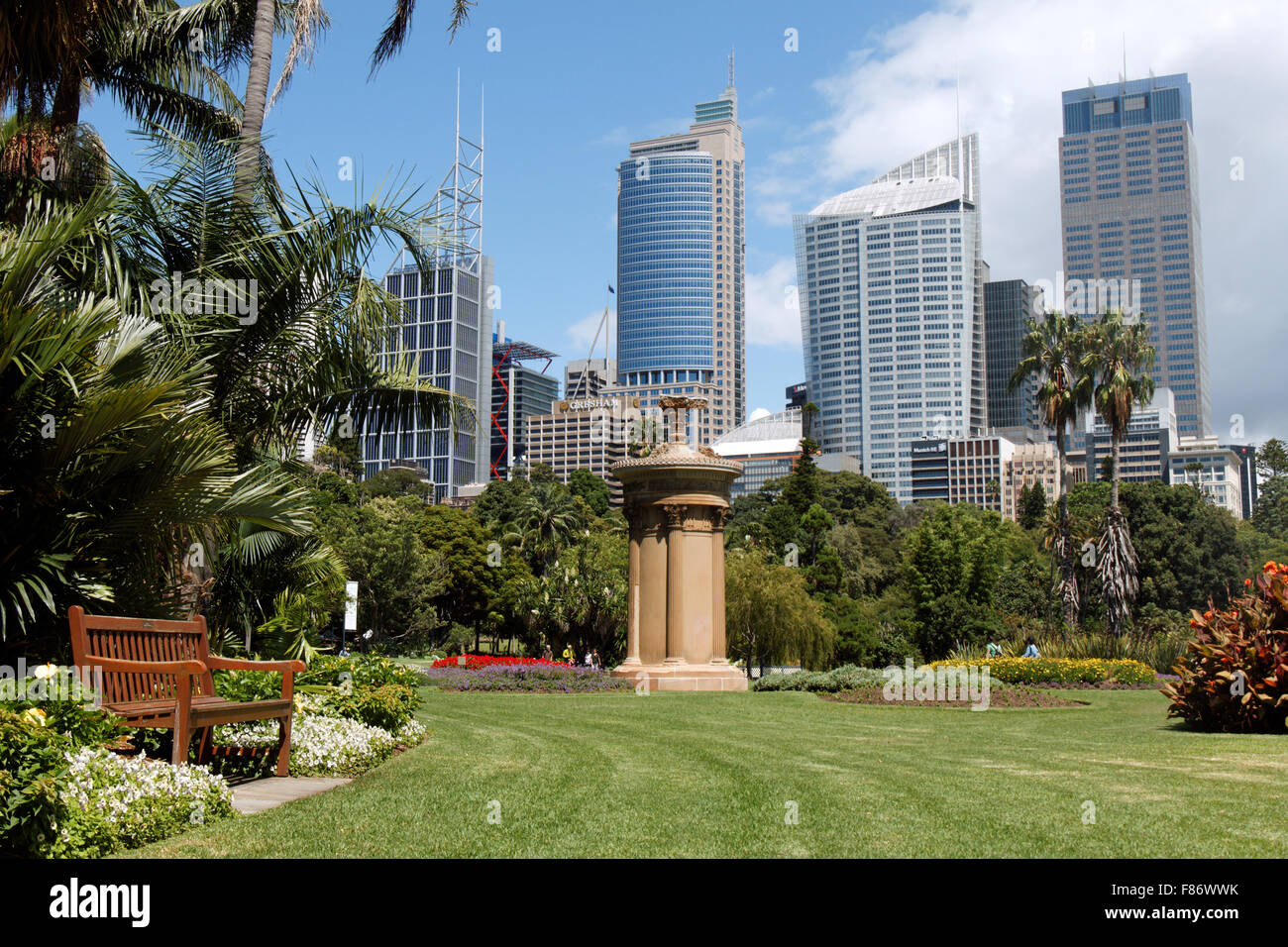 Royal Botanic Gardens IO HO Sydney Australia Foto Stock