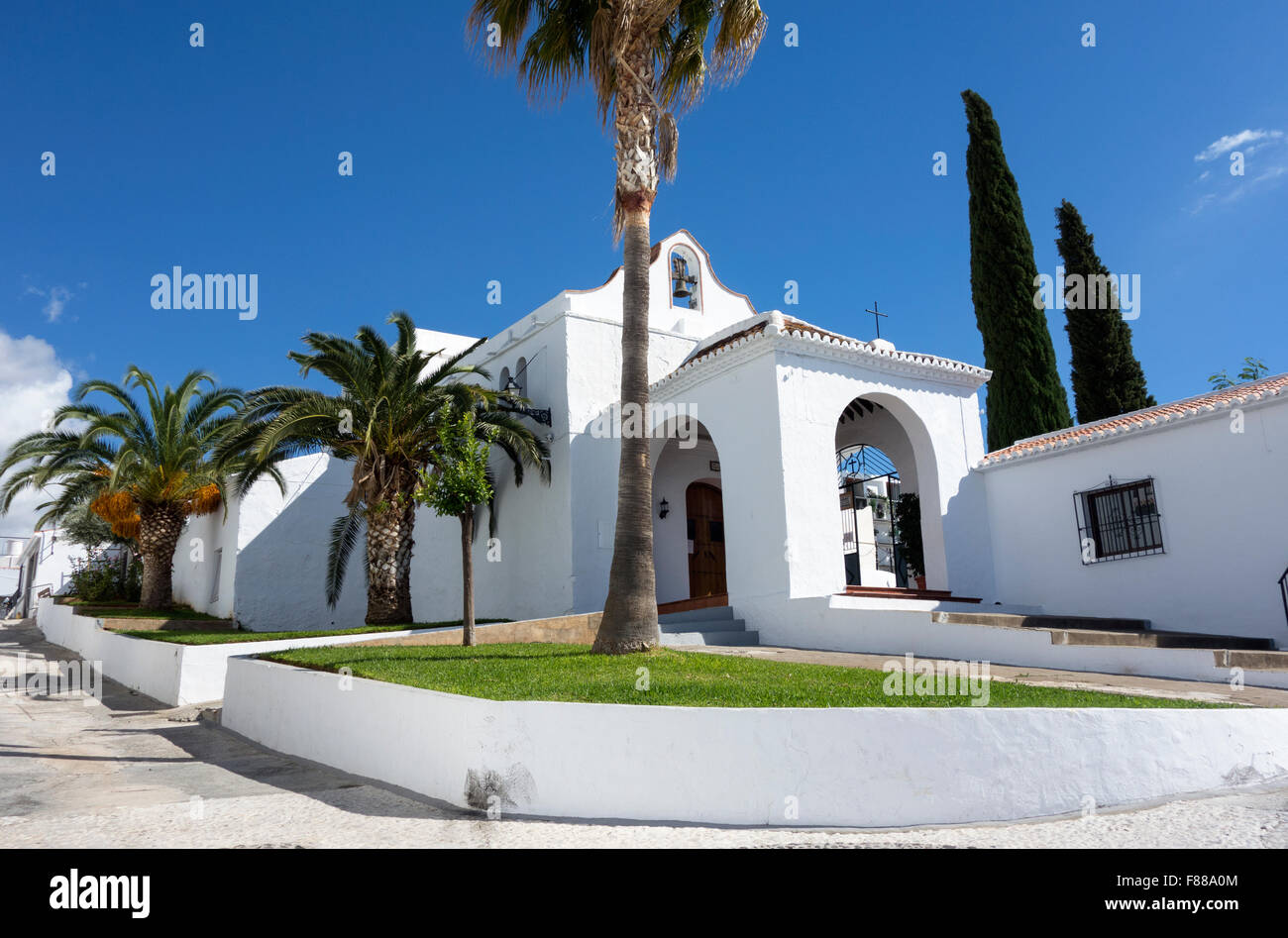 La Ermita San Sebastian a Frigiliana Spagna Foto Stock