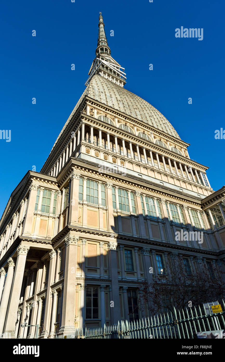 L'Italia, Piemonte, Torino. La Mole Antonelliana, simbolo della città Foto Stock
