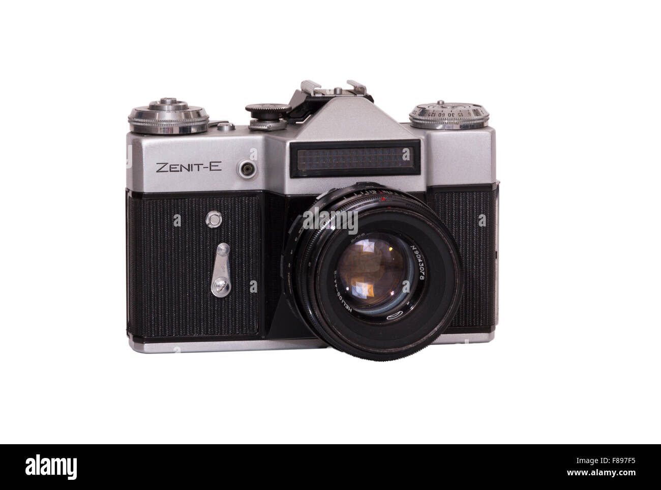 Zenith E / Zenit e reflex a lente singola SLR dall Unione Sovietica Russia  / URSS / russo fatto amatoriale classic 35mm manuale della fotocamera di  pellicola Foto stock - Alamy