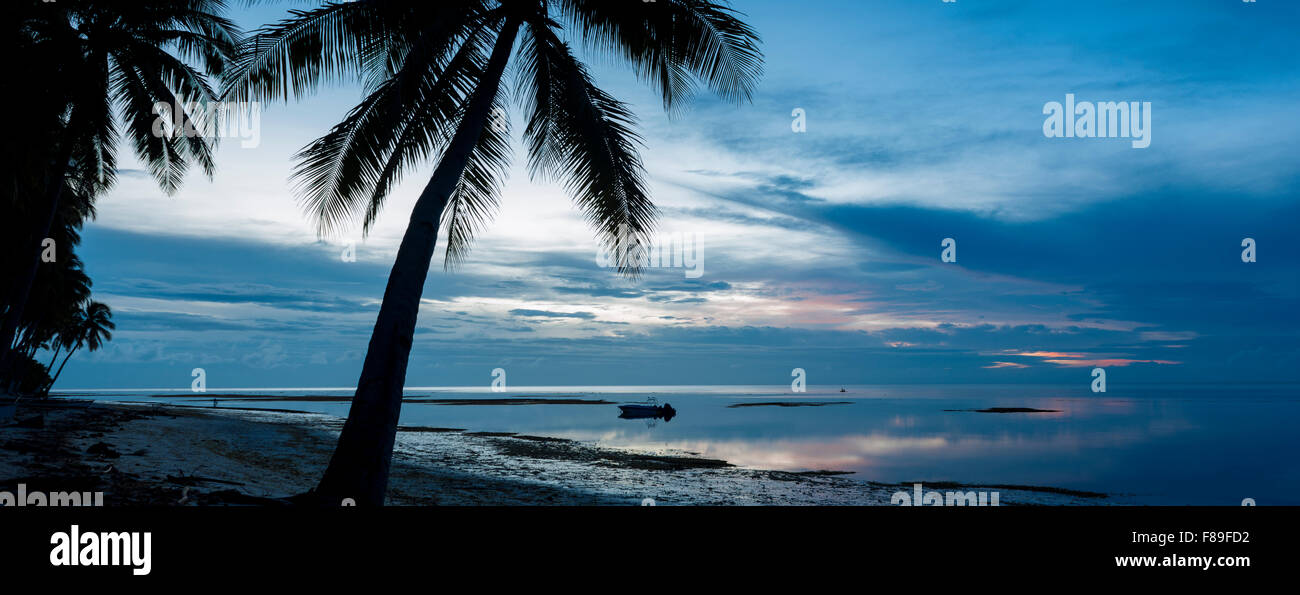 Eun Beach, Isola di Bohol, Visayas, Filippine Foto Stock