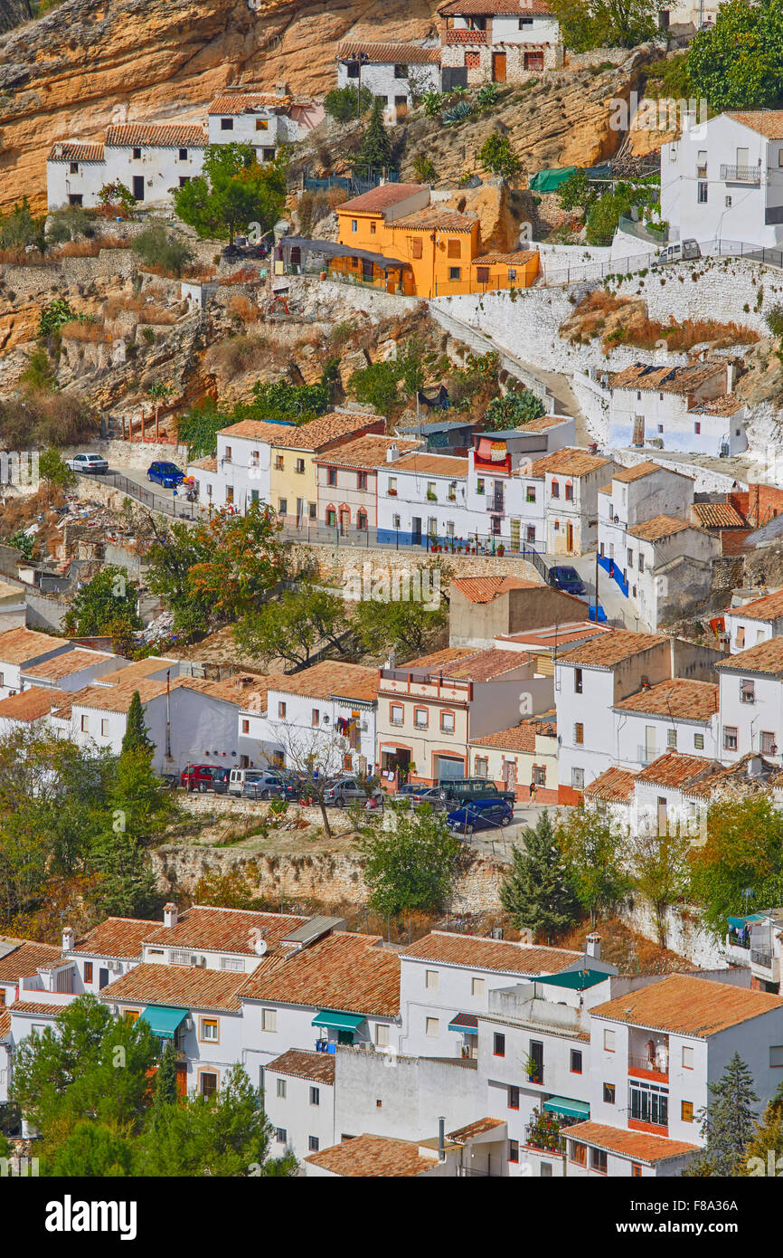 Montefrio, Washington Irving percorso, provincia di Granada, Andalusia, Spagna. Foto Stock