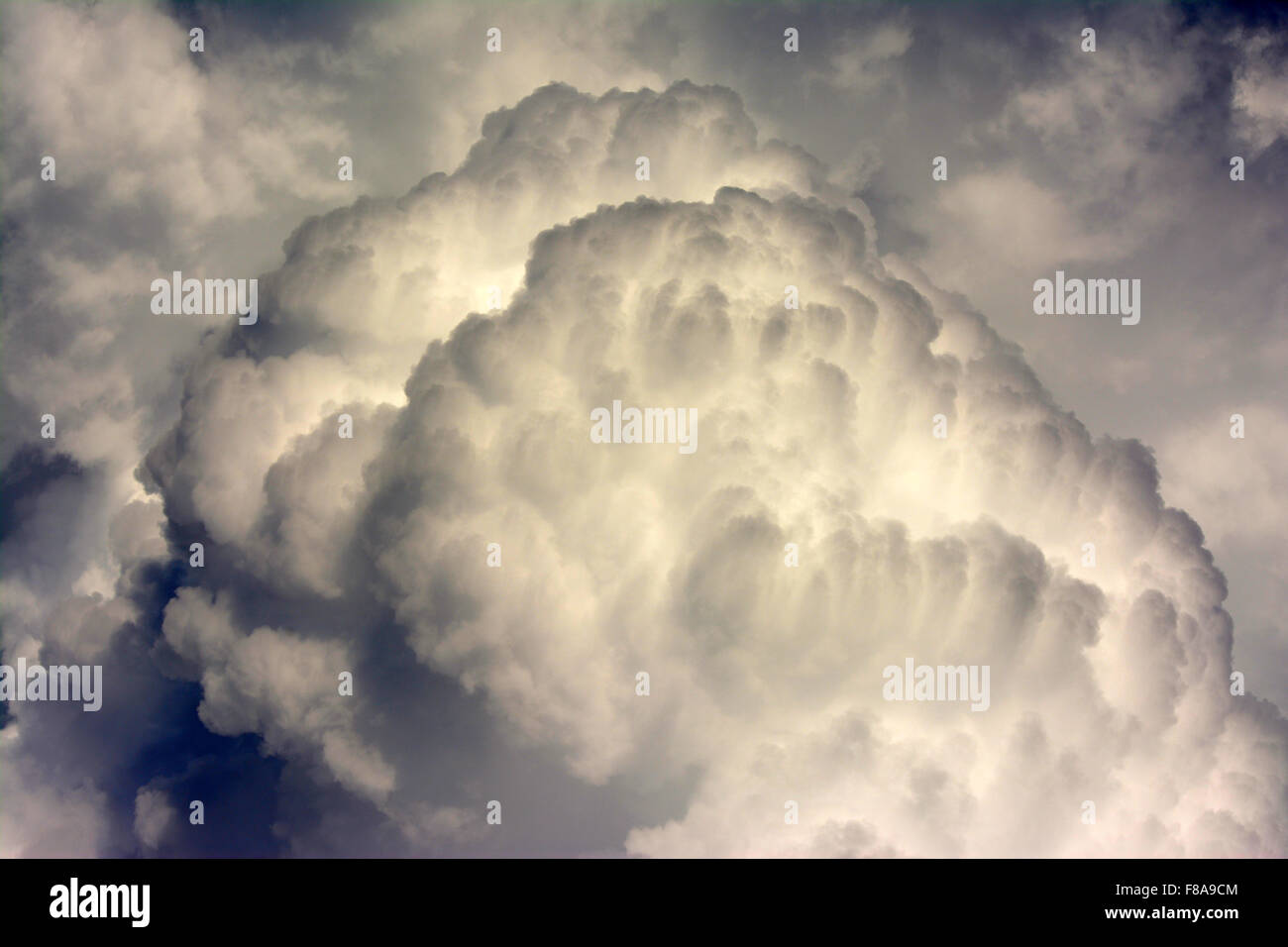 Drammatica cloud Foto Stock