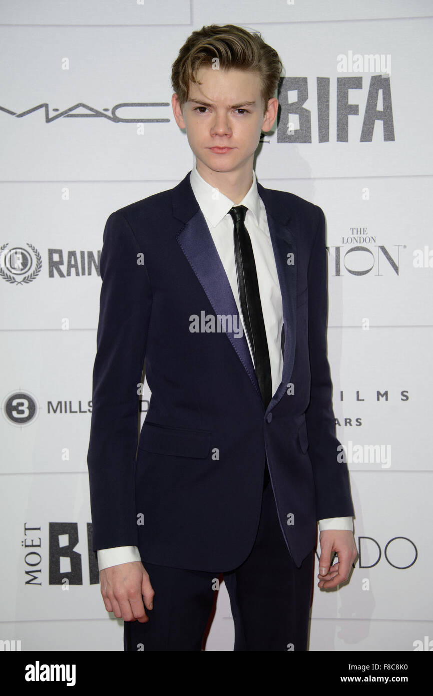 Thomas Brodie-Sangster presso il British Independent Film Awards 2015 a Londra Foto Stock