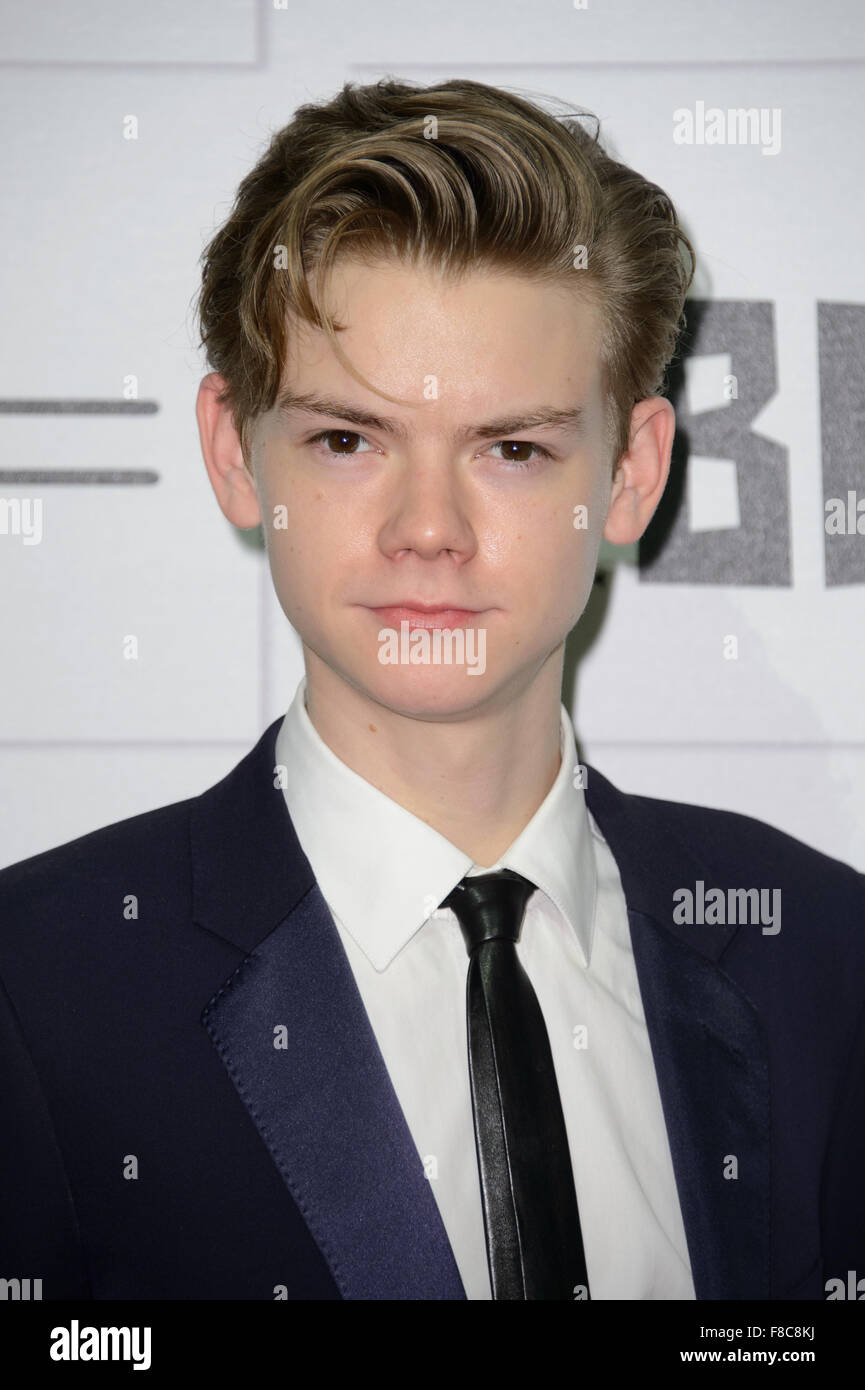 Thomas Brodie-Sangster presso il British Independent Film Awards 2015 a Londra Foto Stock