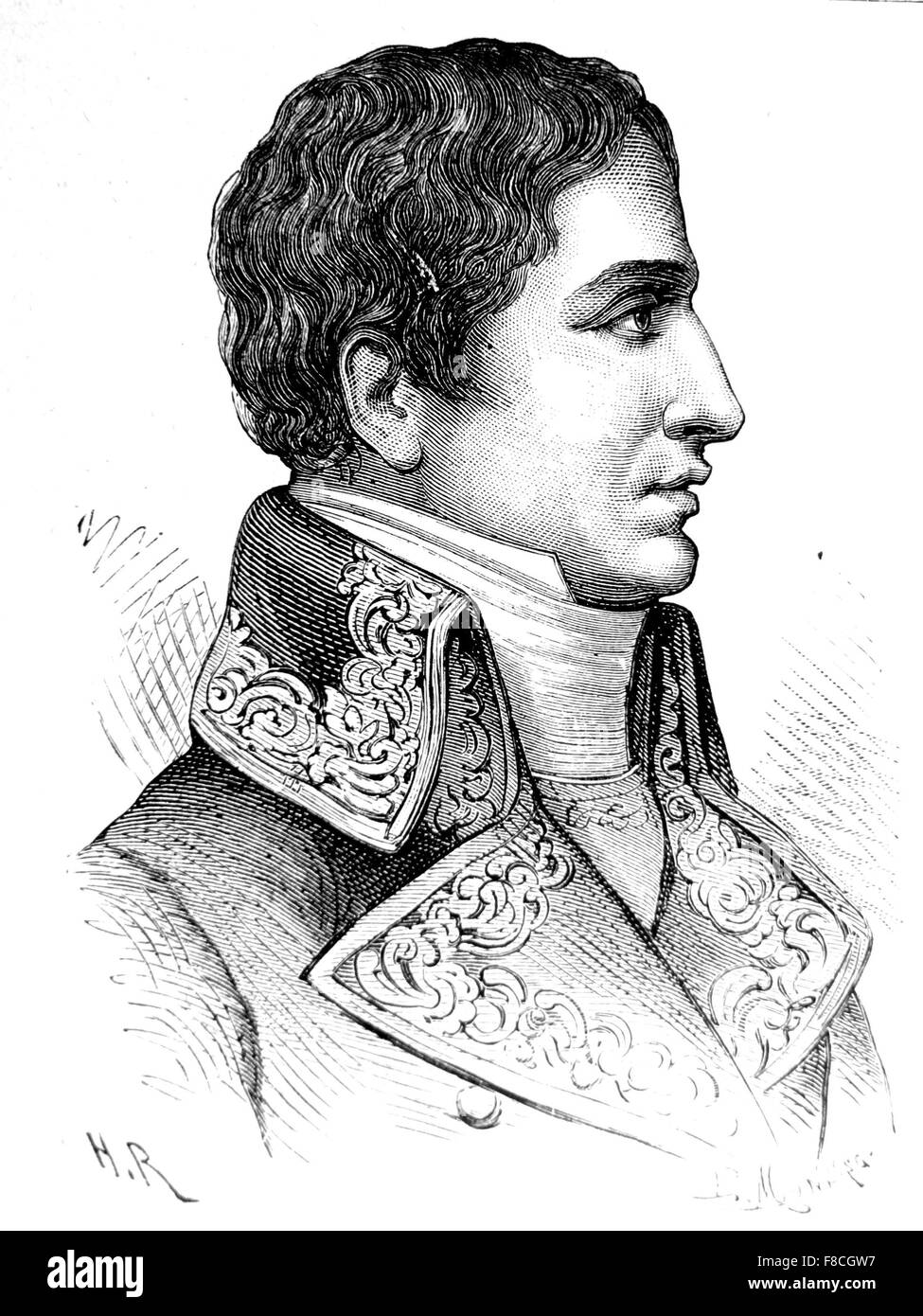 LUCIEN BONAPARTE (1775-1840), fratello minore di Giuseppe e Napoleone Bonaparte Foto Stock