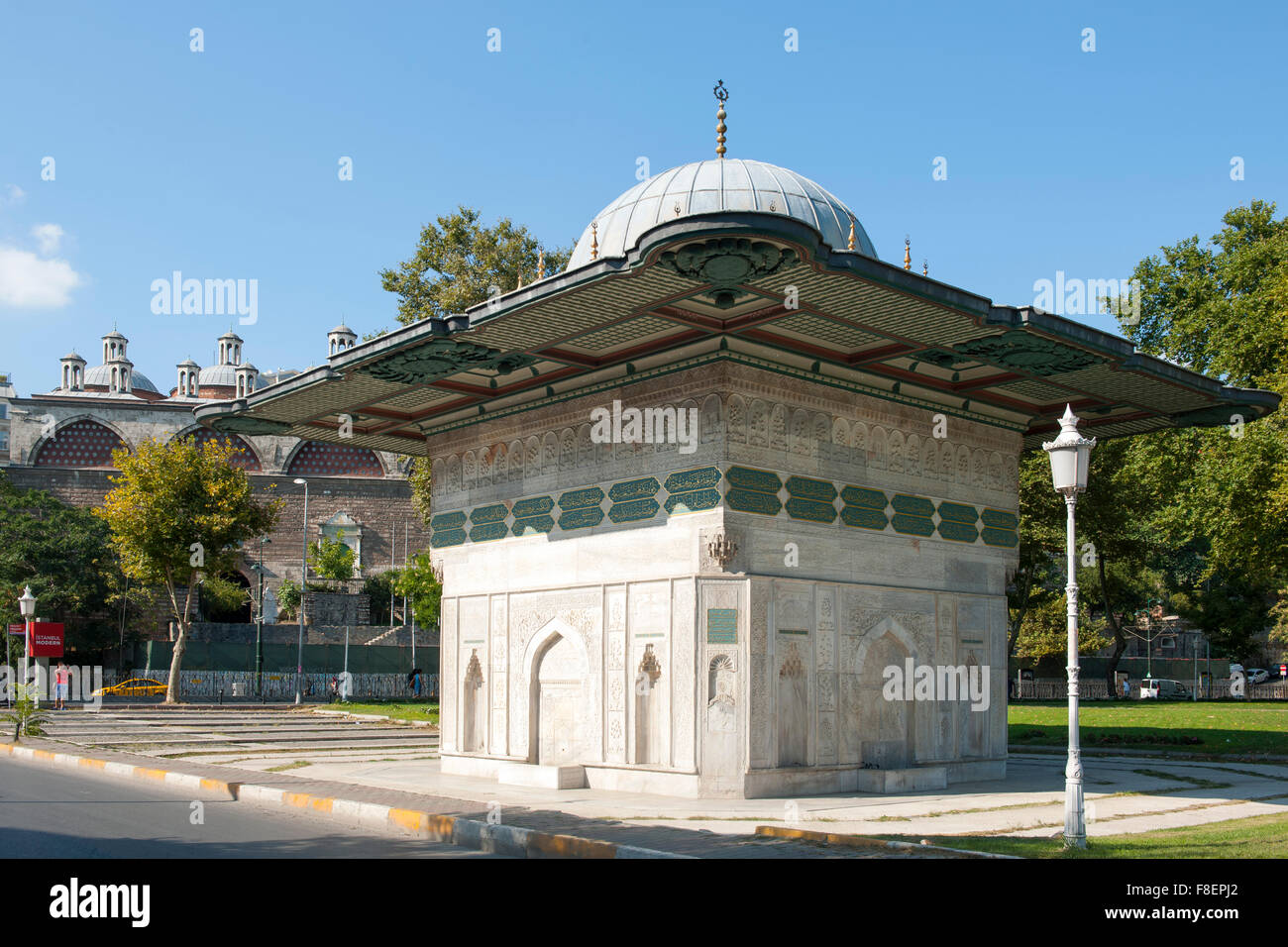 Istanbul, Tophane-Brunnen Foto Stock