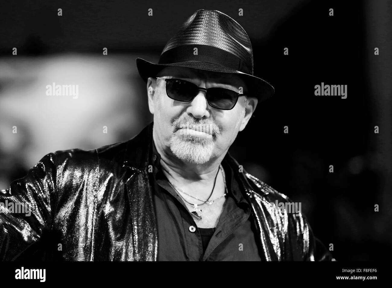 Venezia, Italia - 11 settembre: Vasco Rossi partecipa alla premiere di 'Il Decalogo di Vasco' durante la 72a Mostra del Cinema di Venezia o Foto Stock