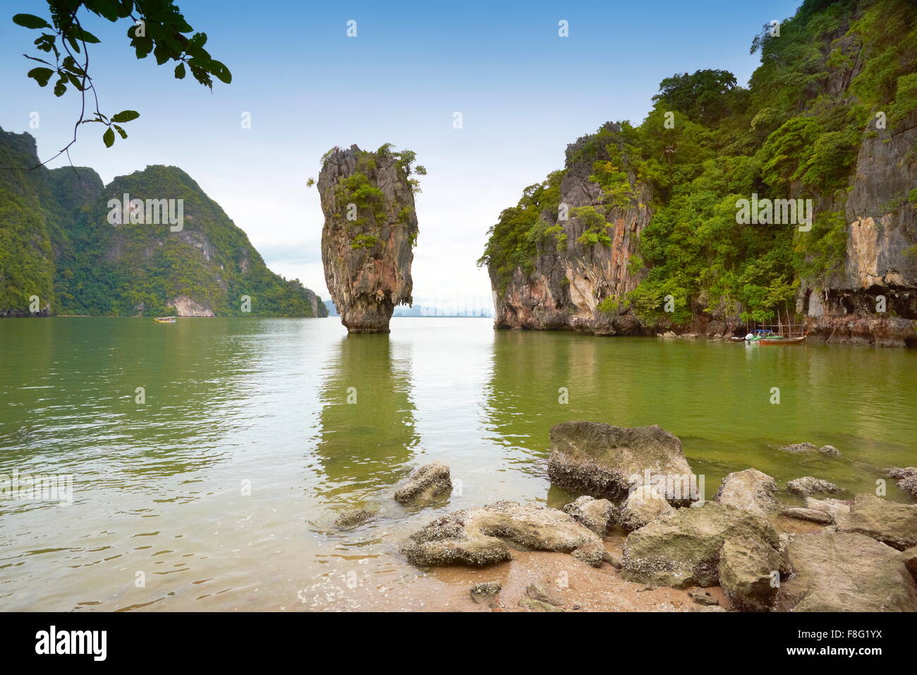 Thailandia - Isola di James Bond, Phang Nga Bay Foto Stock