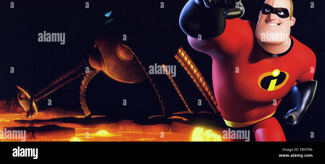 Gli Incredibili - Pixar Animation Studios Walt Disney Pictures - 2004 - direttore Brad Bird Foto Stock