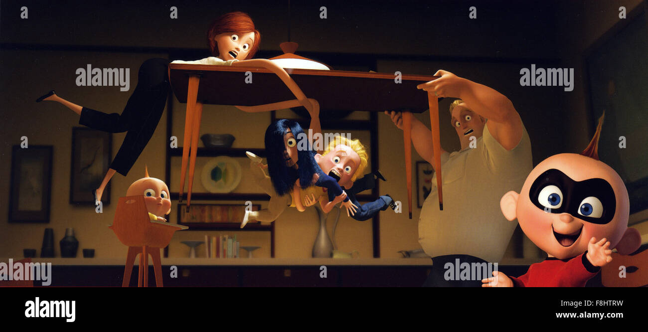 Gli Incredibili - Pixar Animation Studios Walt Disney Pictures - 2004 - direttore Brad Bird Foto Stock