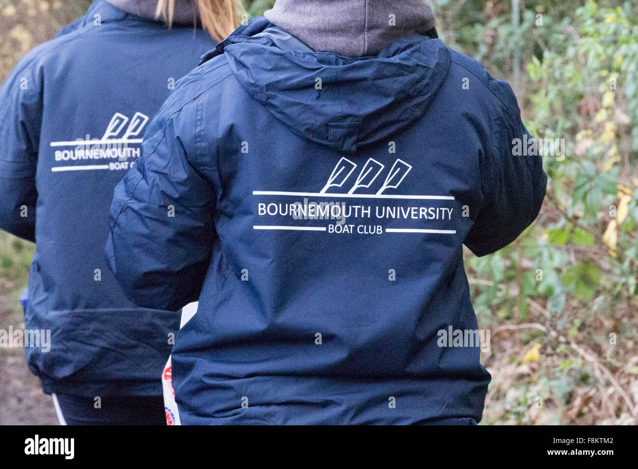 L'Università di Bournemouth alla testa UBBC GARA 2015 Foto Stock