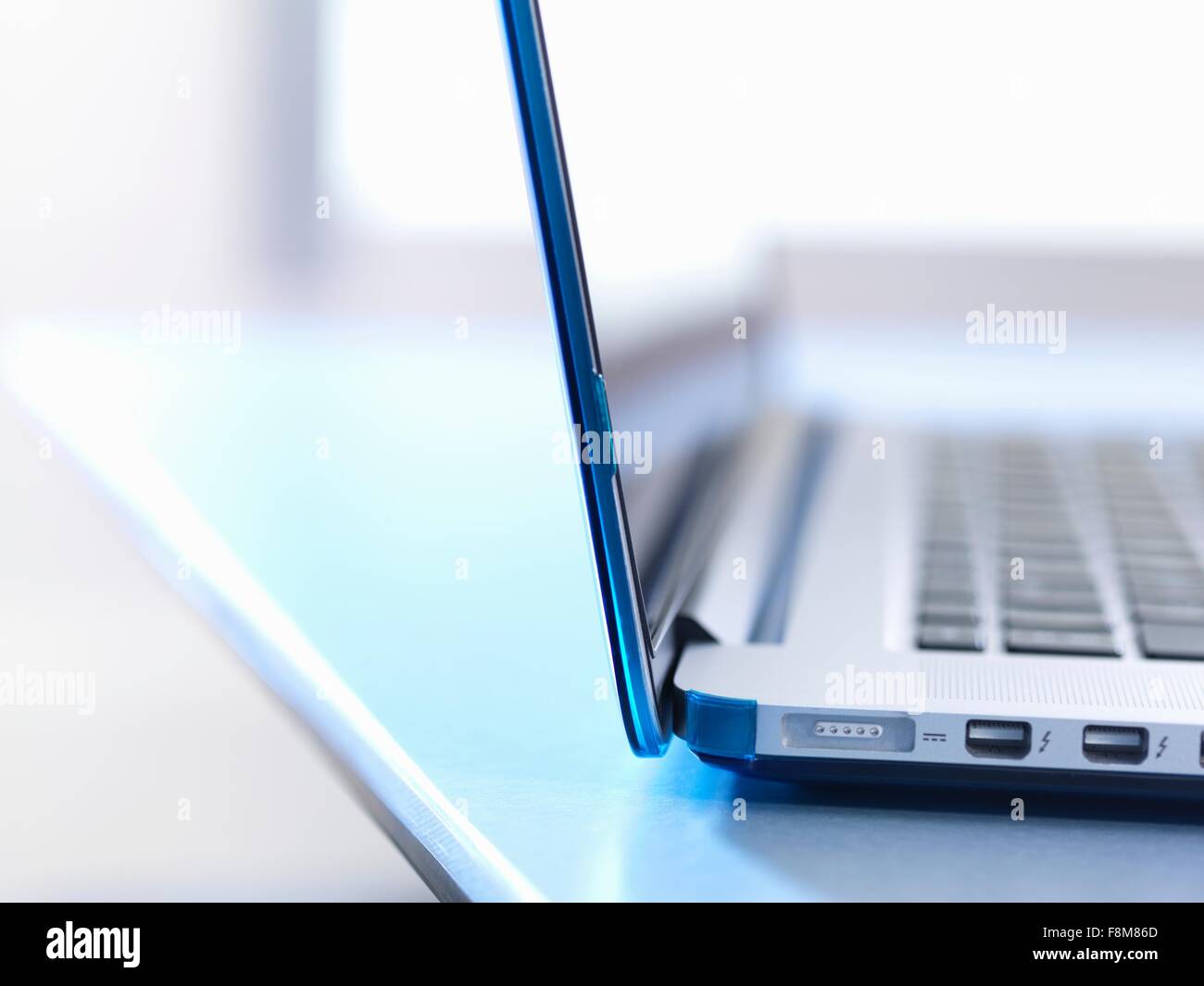 Laptop, close up Foto Stock