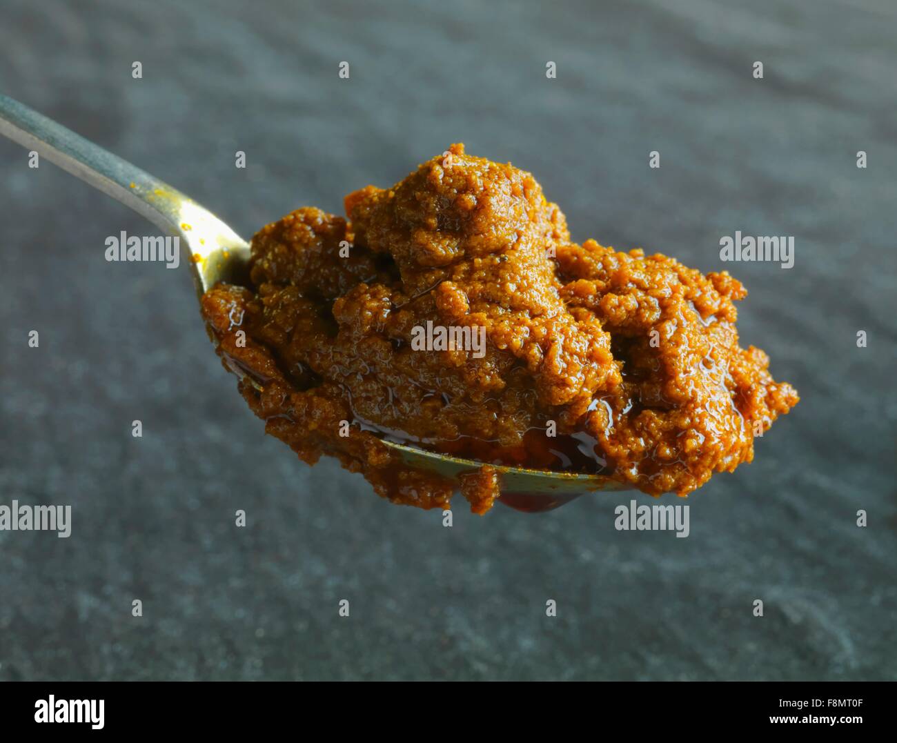 Freschi di pasta di curry Foto Stock