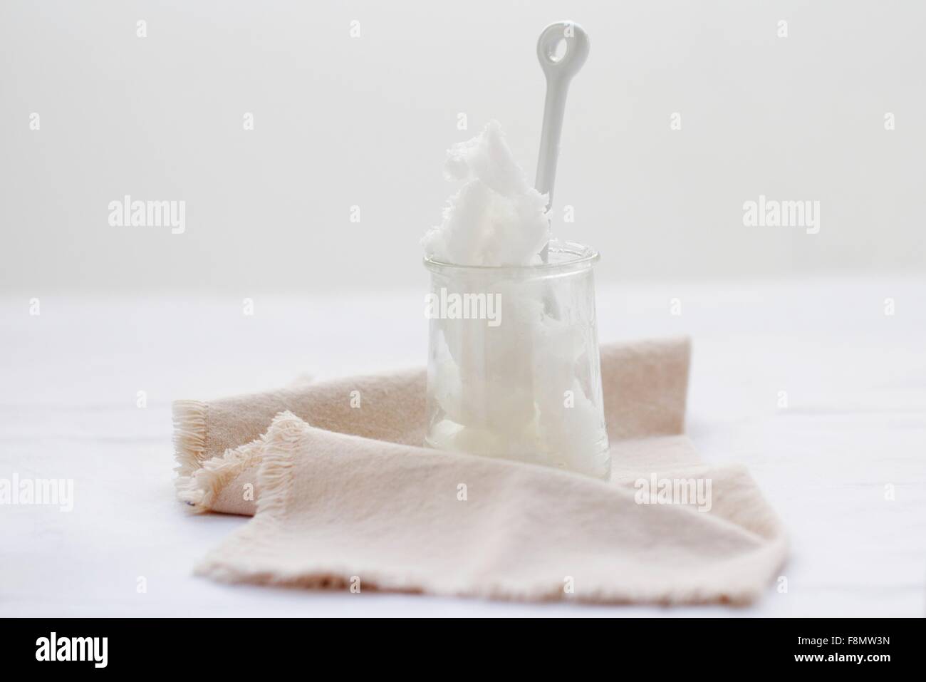Grasso di cocco Foto Stock