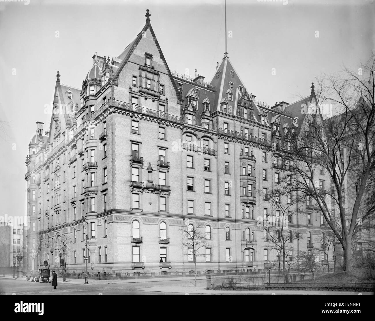 Dakota Apartment House, New York, New York, USA, 1910 Foto Stock
