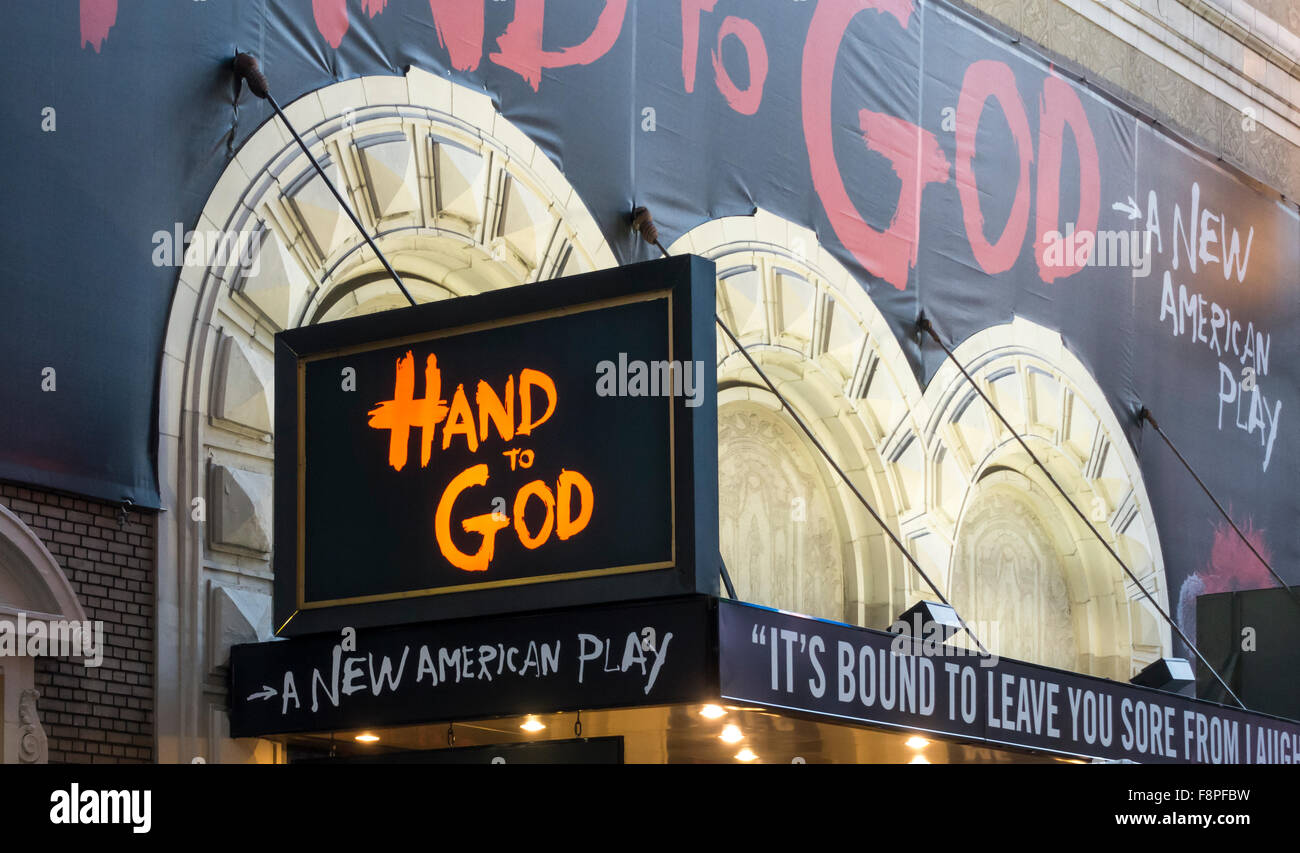 La mano di Dio - un nuovo gioco americano Foto Stock