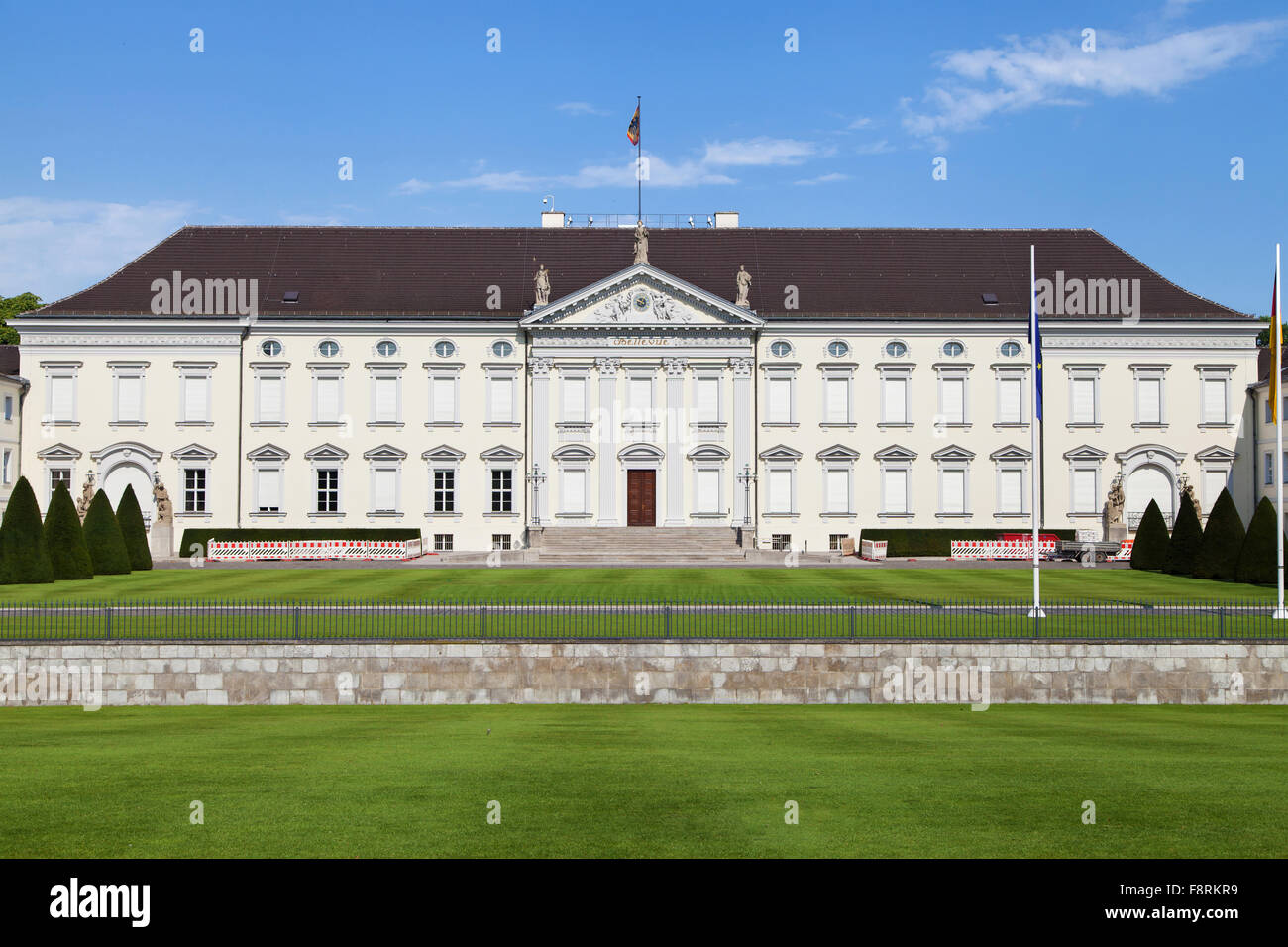 Il Palazzo Bellevue a Berlino, Germania. Foto Stock