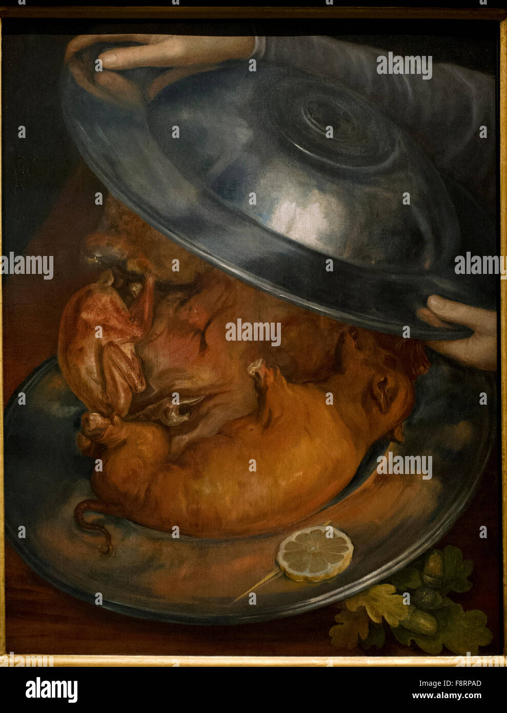 Giuseppe Arcimboldo (1527-1593). Pittore italiano. Il cuoco, c. 1570. Museo Nazionale. Stoccolma. La Svezia. Foto Stock