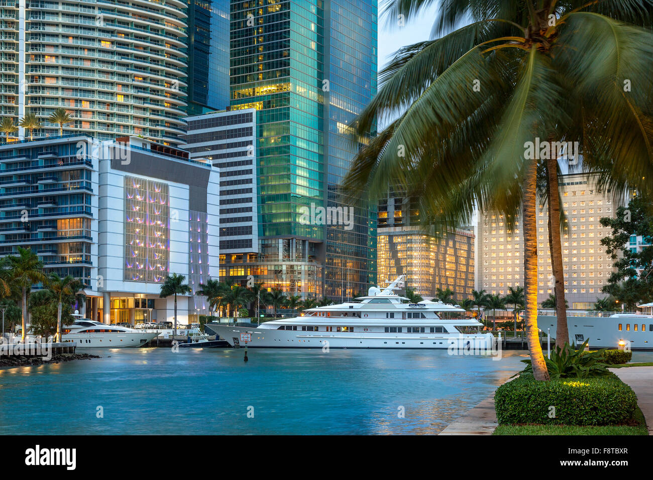 Stati Uniti d'America, Florida, il centro cittadino di Miami. Foto Stock