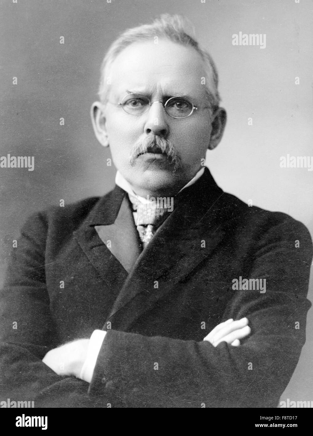 Jacob Riis, Jacob Agosto Riis, giornalista Foto Stock