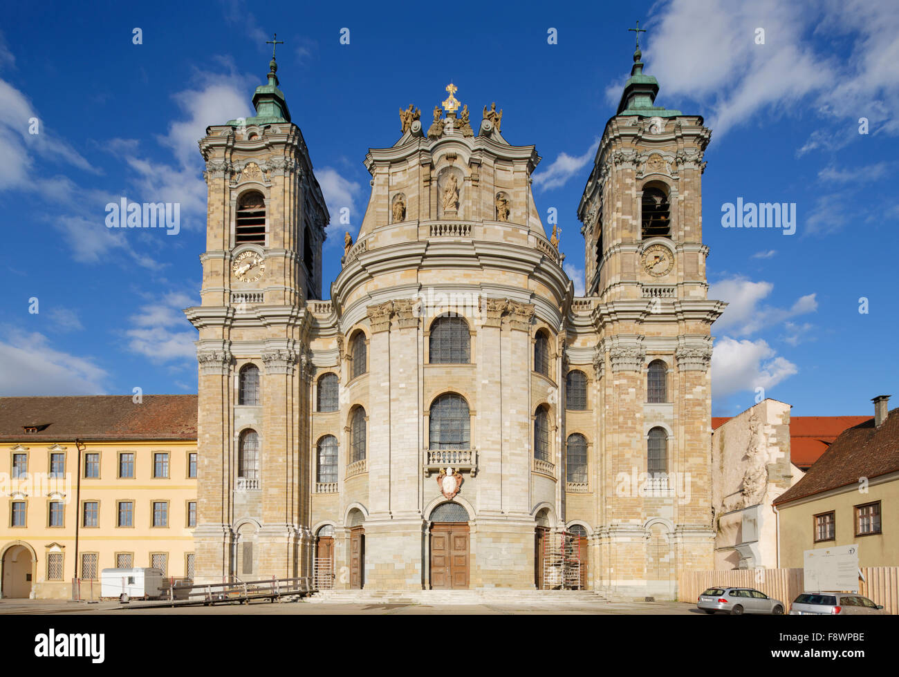 Basilica di San Martin, Weingarten, Alta Svevia, Baden-Württemberg, Germania Foto Stock