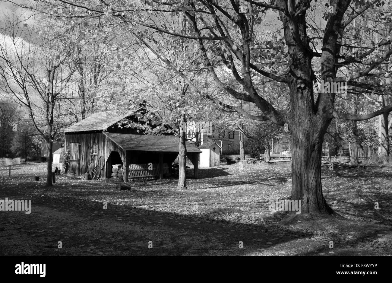 Millbrook storico villaggio Foto Stock