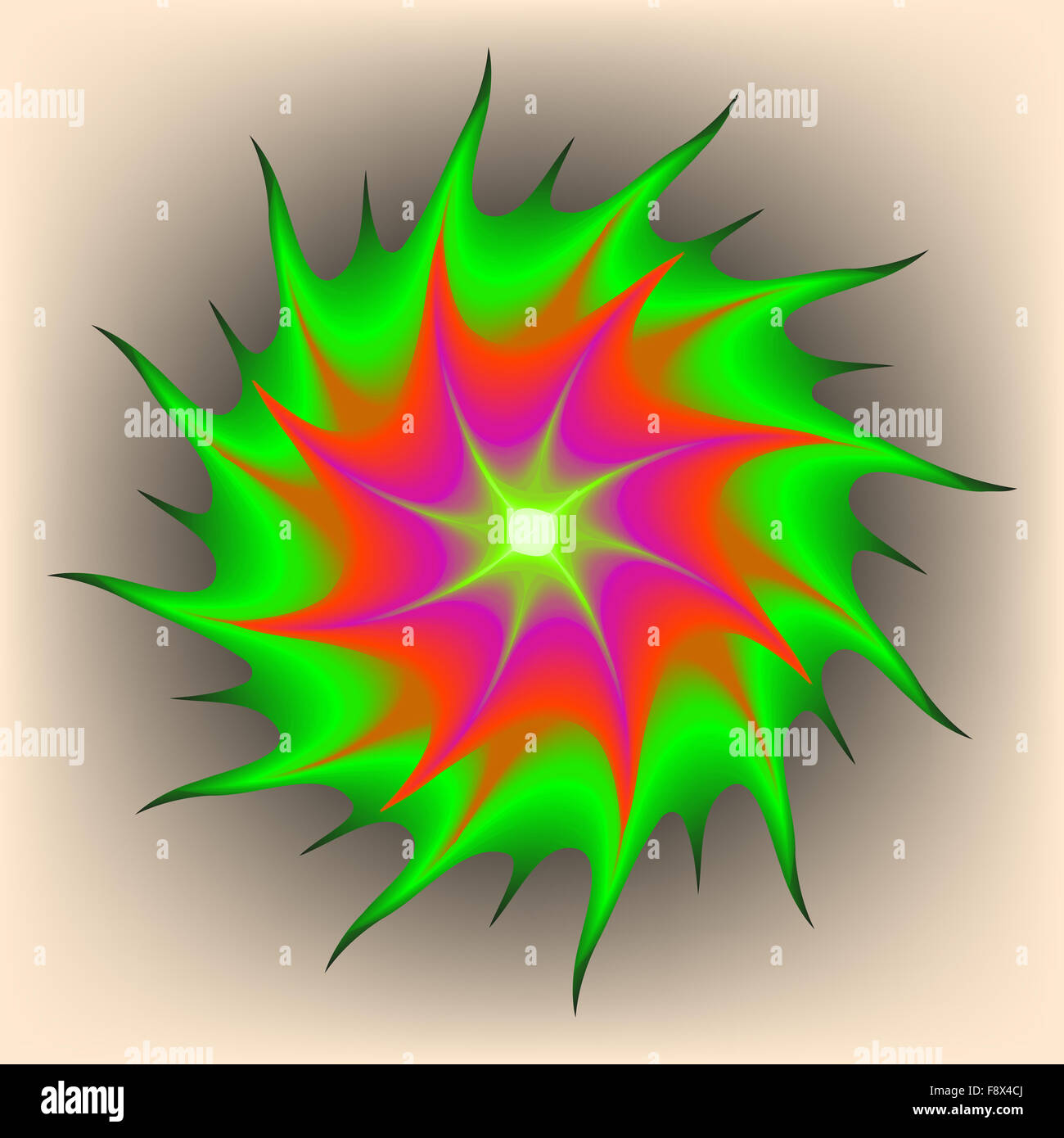 alieno fiore Foto Stock