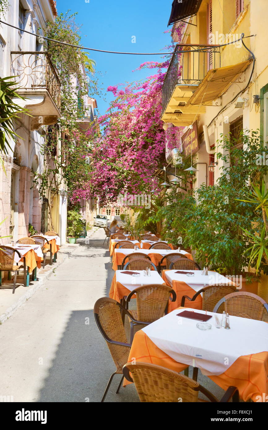 Nafplion, Grecia, PELOPONNESO Foto Stock