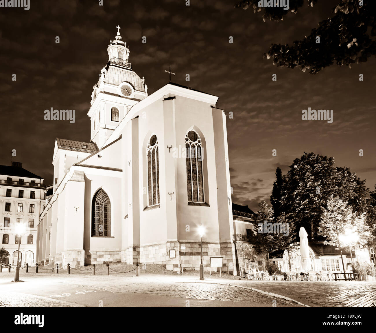 Sankt Jakobs kyrka chiesa a Stoccolma Foto Stock
